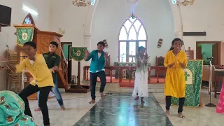 Children Sunday 2023 Ulagathai kalakidavae Song Dance #childrens #christian_song