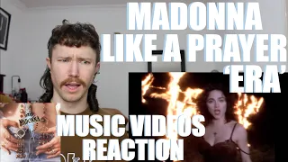 MADONNA - LIKE A PRAYER 'ERA' MUSIC VIDEOS REACTION