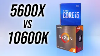 AMD Ryzen 5 5600X vs Intel i5-10600K - Best 6 Core CPU?