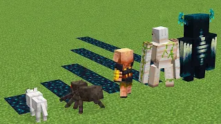 Which mob will generate more sculk in Minecraft experiment?