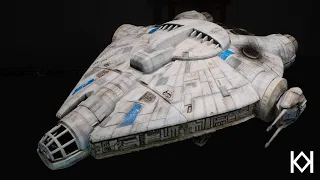 I built the Millennium Falcon's Sister Ship with Playable Interior! | Star Wars Legion