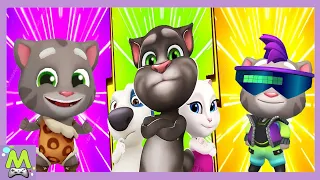 Talking Tom Gold Run 2 vs Talking Tom Bubble Shooter vs Talking Tom Splash Force.Какой Том Круче