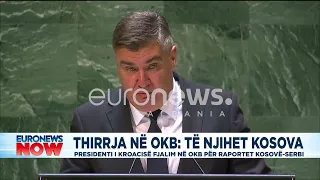 Presidenti kroat, në fjalimin e mbajtur në OKB bëri thirrje për njohjen e Pavarësisë së Kosovës