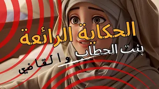 حكايات شعبية مغربية للاطفال والكبار: #حكاية_بنت_الحطاب_والقاضي #story #حكايات #fyp