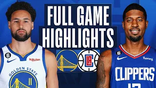 Golden State Warriors vs. Los Angeles Clippers Full Game Highlights | 2022-2023 NBA Season