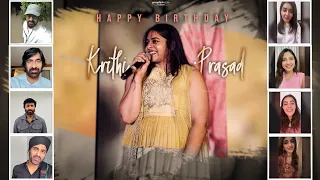 Tollywood Celebrities Birthday Wishes to Krithi Prasad | Creative Producer | T G Vishwa Prasad | PMF