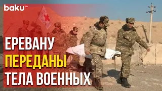 Гуманитарный Процесс по Передаче Останков Армянских Военных Продолжается | Baku TV | RU
