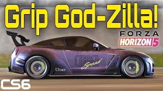 2020 GTR R35 Grip God-Zilla Customization & Tune! - Forza Horizon 5 Gameplay