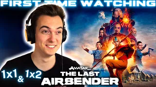 Yep. It's GOOD!! Netflix Avatar: The Last Airbender S1 Ep:1&2 REACTION/REVIEW | First Time Watching