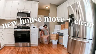 NEW HOUSE MOVE IN, UNPACK and CLEAN WITH ME! 2021
