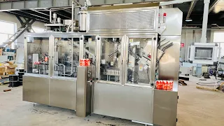 Milk gable top carton fully filling machine, 1000ml, 500ml, 250ml