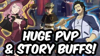HUGE PVP & STORY BUFFS ALREADY!! - RAID BOSS TOMORROW - Black Clover Mobile: Rise Of The Wizard King