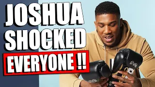 Anthony Joshua CONFRONTS Francis Ngannou On LIVE After CALL OUT...