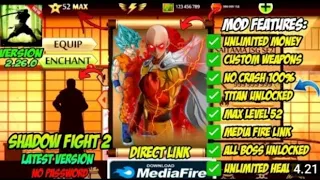 Shadow Fight 2 Mod Saitama! | Link MediaFire special 200 Subscribers