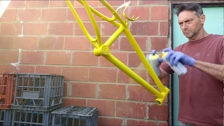 How to - Paint a bmx bike