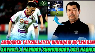 XAYRULLA HAMIDOV SHOMURODOV KALYARIDA QOLISHI : ABBOSBEK FAYZULLAYEV BUNAQASI BO'LMAGAN