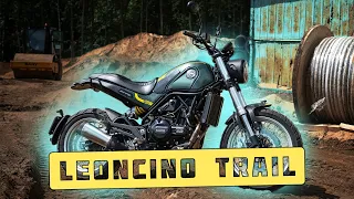 Benelli  Leoncino 500 Trail - итальянокитайский скремблер в российской реальности #scrambler