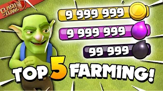 5 Best Farming Strategies in Clash of Clans!