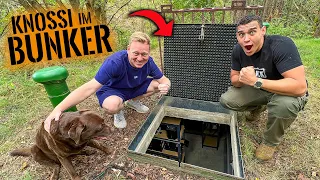 KNOSSI im PREPPER BUNKER | Roomtour und 24h Stream Planung | Survival Mattin