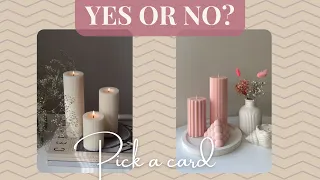 QUICK TAROT READING | YES OR NO? | Pick a card #tarot