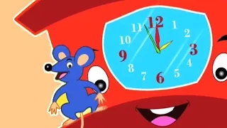 Hickory Dickory Dock | Kinder -Kinderreimbild Sammlung | Deutsch Reime für Kinder