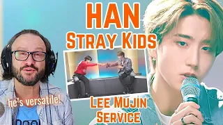 Reacting to Stray Kids HAN Lee Mujin Service 리무진서비스 EP.32 스트레이키즈 한