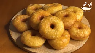 Вкусные пончики / ponchik tayyorlash retsepti / homemade donuts