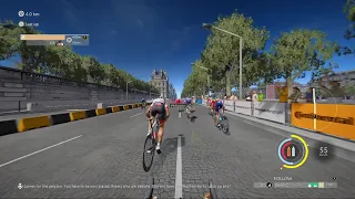 [PC] Le Tour De France 2020 Gameplay - Champs-Élysées Last 10km (First Person)