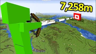 CRAZIEST 900IQ Minecraft Plays That Will Blow Your Mind #16 Part 7 #shorts