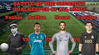 Yashin vs Buffon vs Neuer vs Casillas