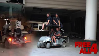 Racing a Golf Cart around an Abandoned Mall