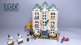 Lego Friends 41711 - Emma's Art School Speed Build