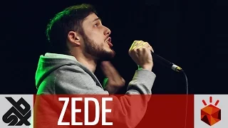 ZeDe  |  Grand Beatbox Battle SHOWCASE