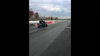 Dicks Racing First Full Pass Outlaw Sled