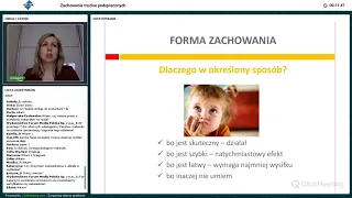 Zachowania trudne podopiecznych – ocena funkcji i dobór strategii w podejściu behawioralnym