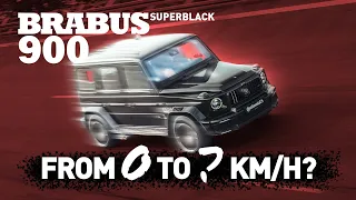 HOW FAST is the BRABUS 900 Superblack | #Papenburg3000