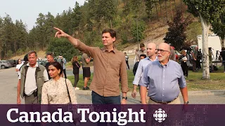 B.C. wildfires: Premier David Eby meets evacuees, visits areas ravaged by fires