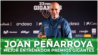 Joan Peñarroya galardonado como mejor entrenador baloncesto en los Premios Gigantes - BurgosOnlineTV