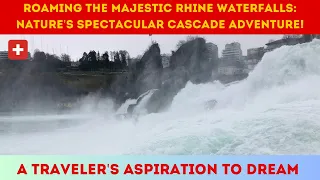 Roaming the Majestic Rhine Waterfalls: Nature's Spectacular Cascade Adventure! | SWISS | SR VLOG