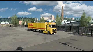 ETS2 Roleplay - Short route Rotterdam--Düsseldorf(accident on the road) by_GameOuer