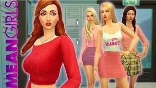 I played through the Mean Girls movie in The Sims 4//Sims 4 Mean Girls