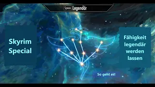 Skyrim Special: Fähigkeit legendär werden lassen