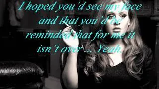 Adèle - Someone Like You Lyrics