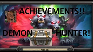 ACHIEVEMENTS!! unlock with RELIC DEMON HUNTER!