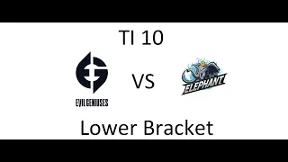 EG vs Elephant || BO1|| Lower Bracket || LIVE||  TI10 #International2021 #Dota2