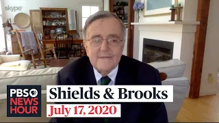Shields and Brooks on Trump’s declining support, Biden’s campaign strategy