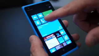 Windows Phone 8 start screen demo