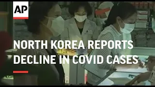 North Korea reports decline in COVID cases