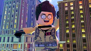 Ghostbusters Defeat Egon Spengler The Destroyer (2016 Marshmallow Man) Final Boss LEGO Dimensions