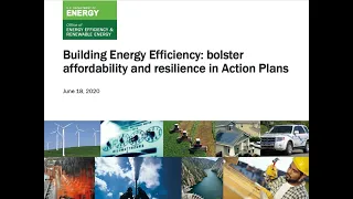 Building Energy Efficiency: Bolster Affordability and Resilience in Action Plans